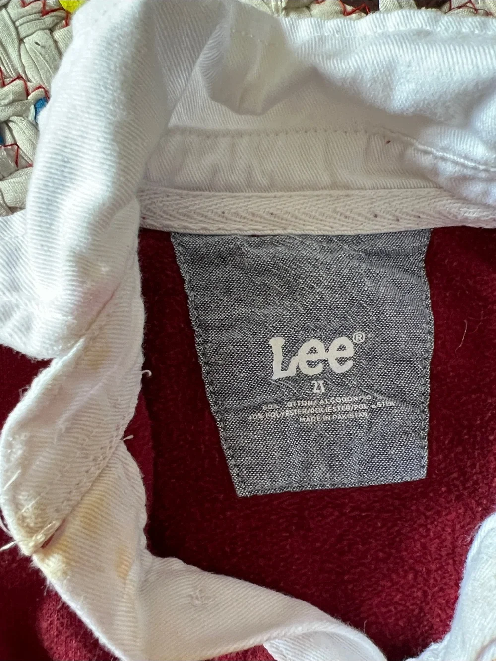 Lee Kids Maroon Sweatshirt & Joggers Set